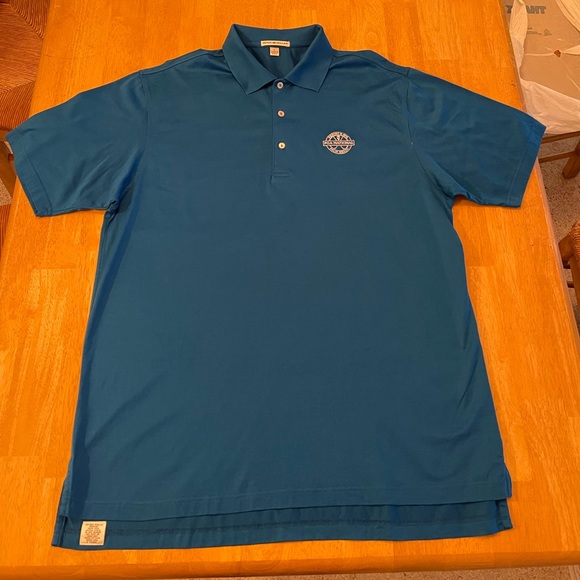 Peter Millar Shirts Pga National Resort Spa Large Palm Beach Peter Millar Polo Golf Shirt Js